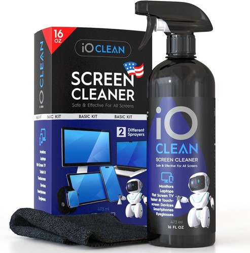 Screen cleaner spray 16oz - cleaner,