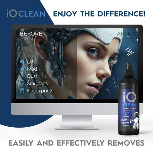Clean screen cleaner spray - io,