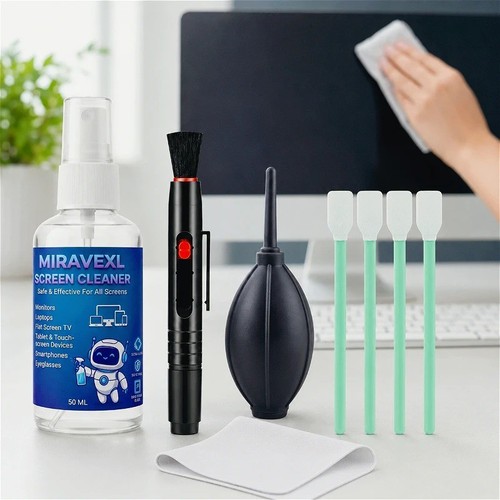 Screen cleaning kit - 8-in-1,
