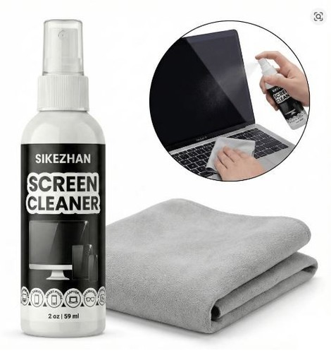 Screen cleaner kit - cleaner, &
