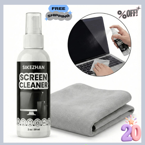 Screen cleaner kit 2oz spray - screen,