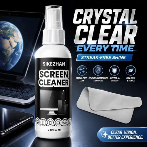 Screen cleaner kit 2oz - cleaner, spray