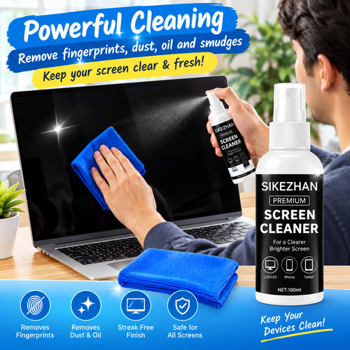 Screen cleaner kit spray - spray, &