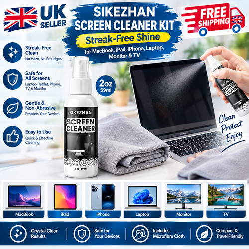 Screen cleaning kit with - screen,